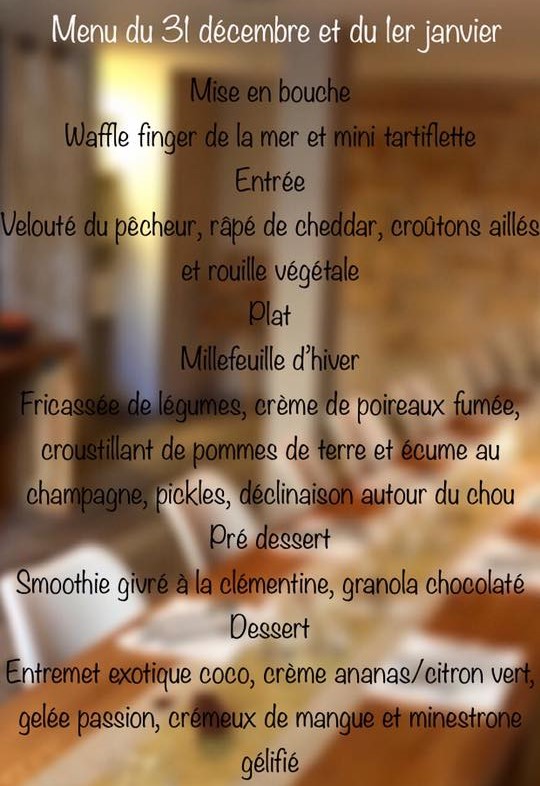 vegan reveillon nice